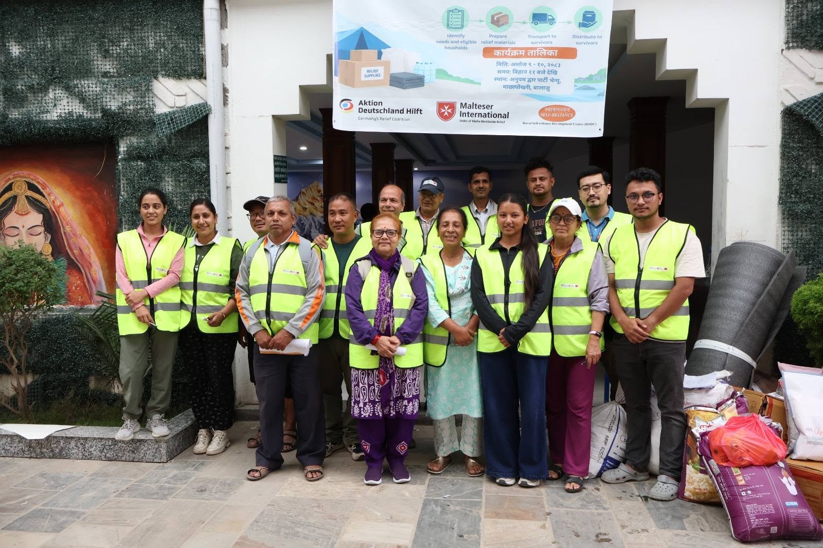 Emergency Relief Assistance Provided to Flood-Affected Families of Nuwakot and Rasuwa